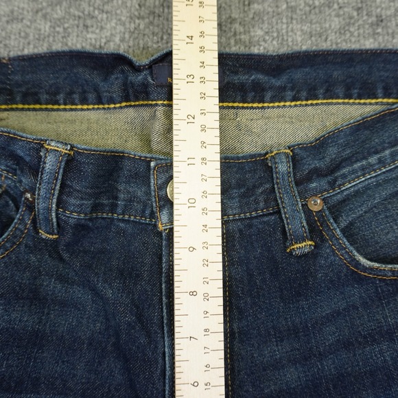 Polo Ralph Lauren Jeans Mens 35x30 (Fits 38x29) Hampton Relaxed Straight Denim - Picture 8 of 16